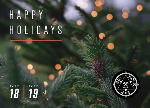 Happy Holidays From Team Big Rock!